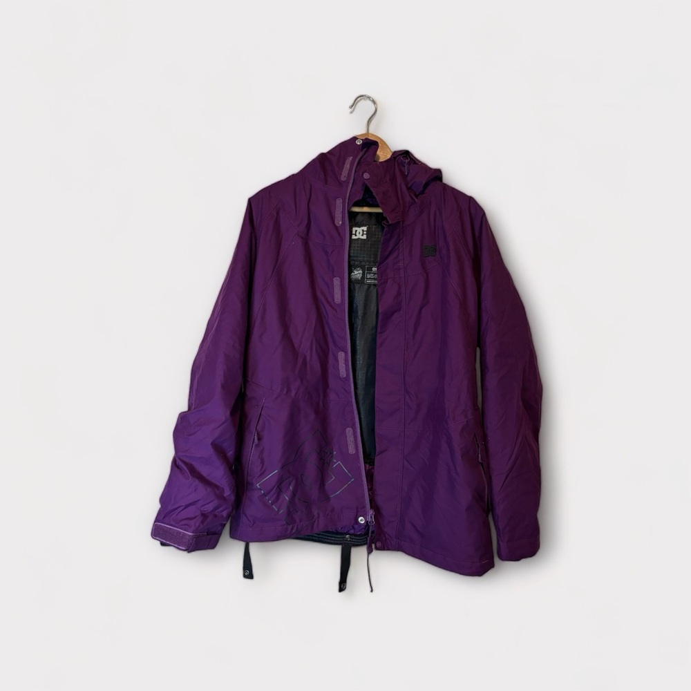 Purple DC snowboard jacket EkoTech 5K series